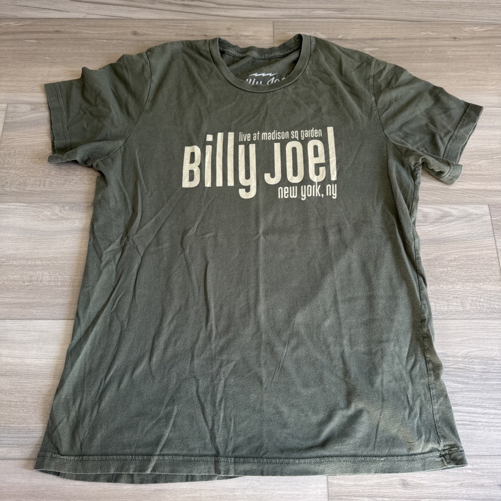 Billy Joel‎ Live At Madison Square Garden NYC Jan 24 2019 Tour Shirt Women's L